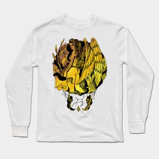 Gold Virgo Beauty Long Sleeve T-Shirt